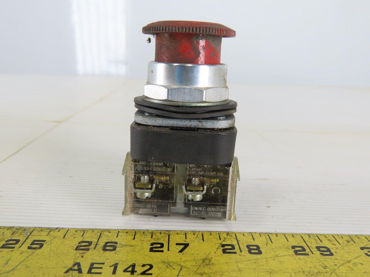 Allen Bradley 800H-FRX6AP/T E-Stop Twist Release 2 N.O Series T