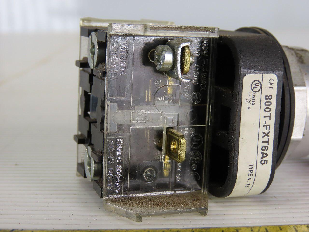 Allen Bradley 800H-FRX6AP/T E-Stop Twist Release 2 N.O Series T