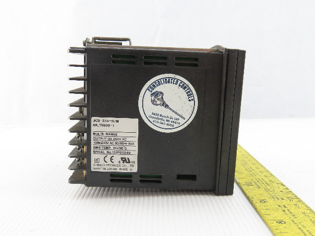 Shinko JCD-33A-R/M Temperature Controller 3A 100-240VAC 8VA