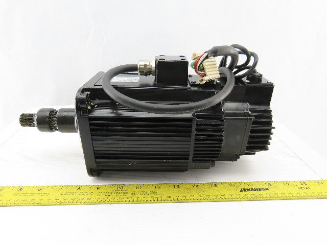 Yaskawa Electric SGMGH-13A2A-YR24 AC Servo Motor Removed From a Motoman YR-UP50