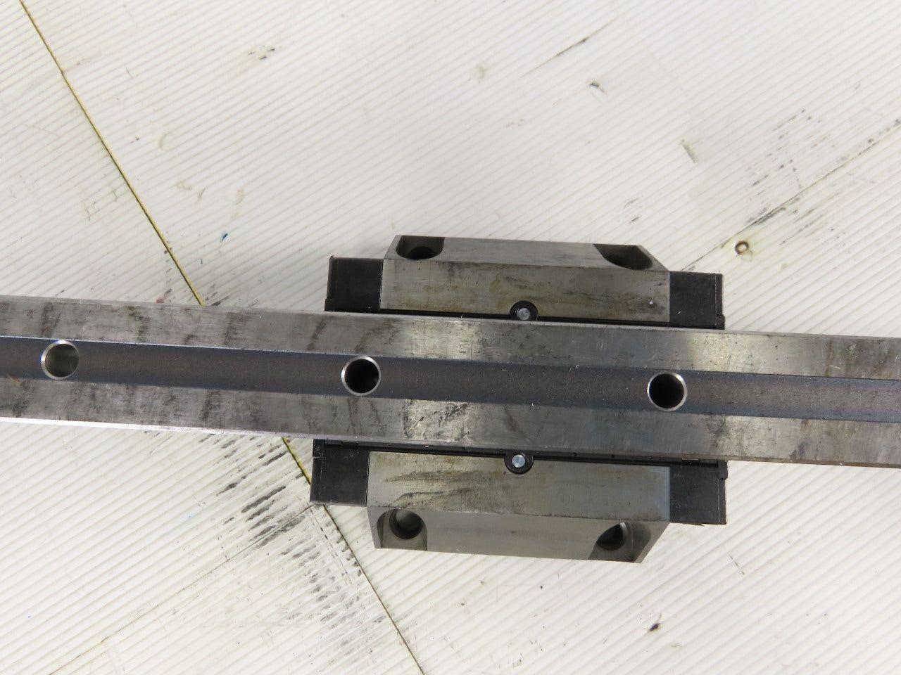 INA T8 KWVE 35-HLA V1 54 1438.4mm Long Linear Rail W/2 Bearing Blocks