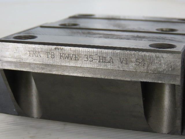 INA T8 KWVE 35-HLA V1 54 1438.4mm Long Linear Rail W/2 Bearing Blocks
