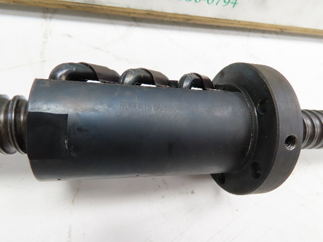 Roberts Ball Screw & Nut Assembly 25mm Dia 6mm Pitch 34" Travel 45" OAL