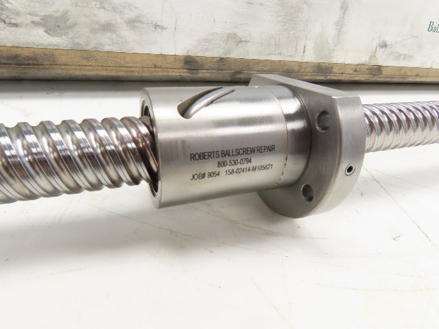 Roberts Ball Screw & Nut Assembly 25mm Dia 6mm Pitch 1695mm OAL 58" Travel