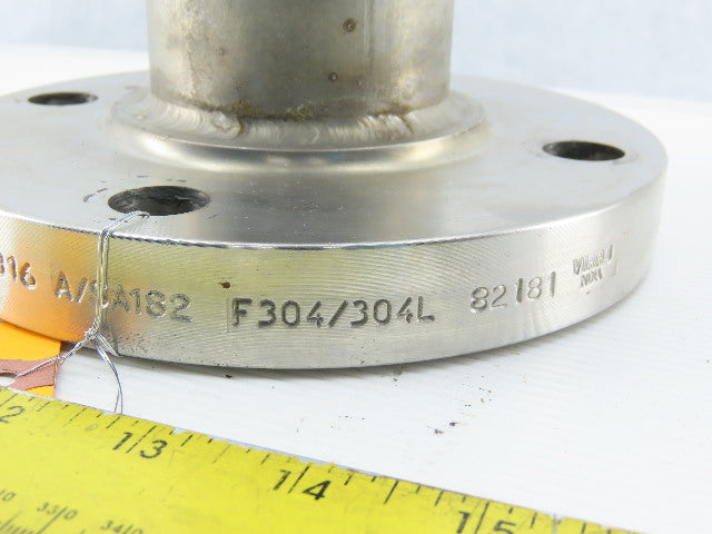 2-1/2"x 9" 304 Stainless Steel Flanged Rigid Coupling Connector