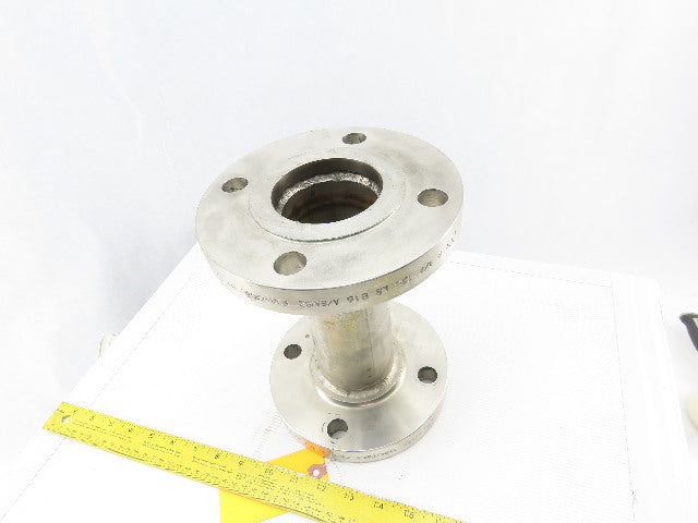 2-1/2"x 9" 304 Stainless Steel Flanged Rigid Coupling Connector