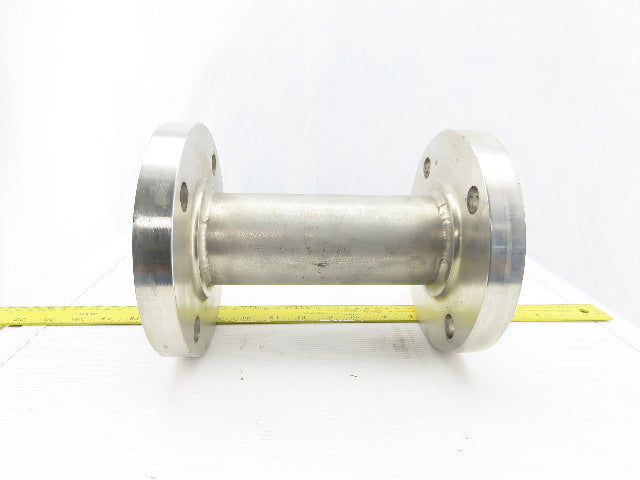2-1/2"x 9" 304 Stainless Steel Flanged Rigid Coupling Connector