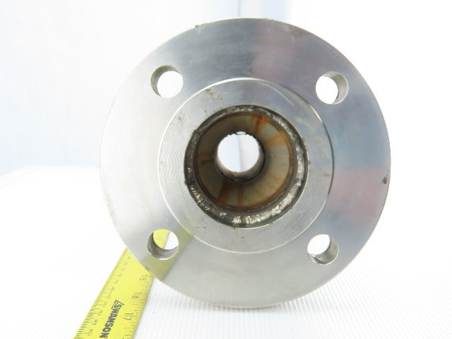 2-1/2" to 1-1/2"x 8-1/2" 304 Stainless Steel Flanged Reducing Coupling Connector