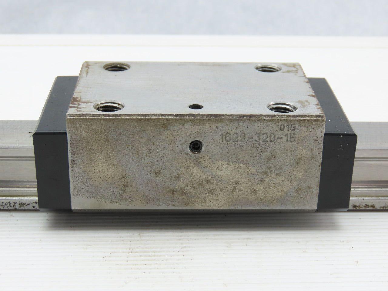 Hyundai Hit-15S Linear Guide Rails 48" W/THK LY35 Bearing Blocks