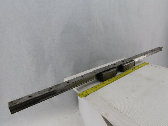 Hyundai Hit-15S Linear Guide Rails 48" W/THK LY35 Bearing Blocks