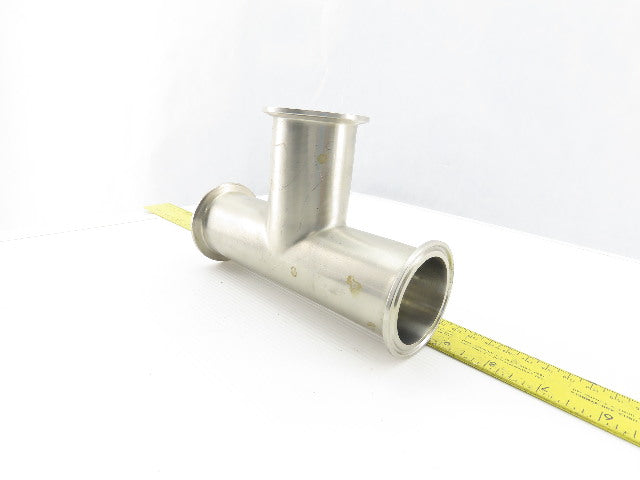 2" Flanged Stainless Steel Sanitary Tee