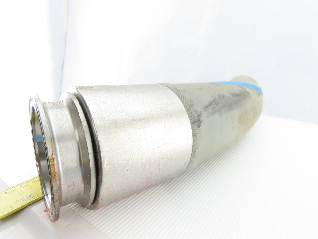 Tri Clover PC300R 3" Flange Stainless Steel Sanitary Flexible Coupling 24"