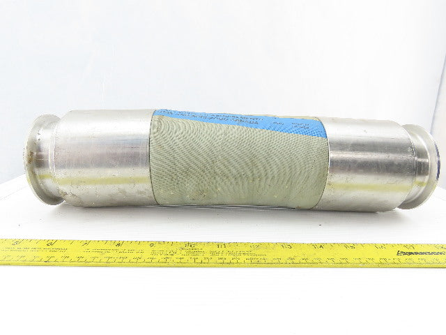 Tri Clover PC300R 3" Stainless Steel Sanitary Flexible Coupling 14-1/2" OAL