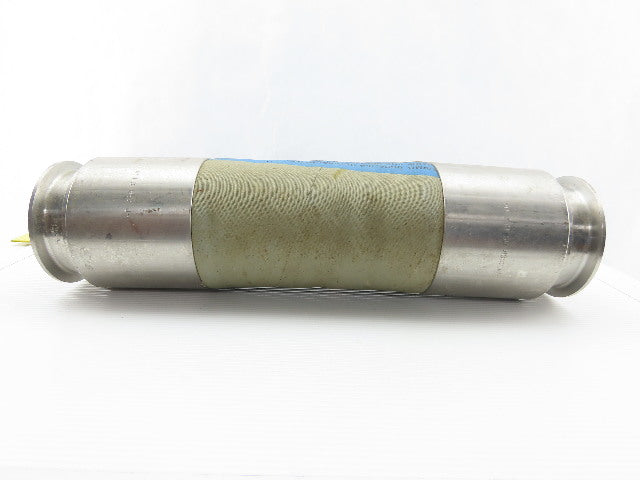 Tri Clover PC300R 3" Stainless Steel Sanitary Flexible Coupling 14-1/2" OAL