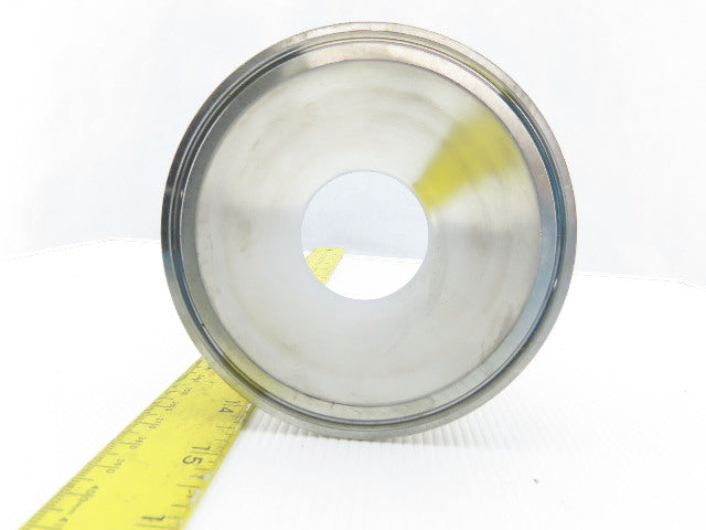 4" x 3" Flanged Stainless Steel Sanitary Concentric Reducer