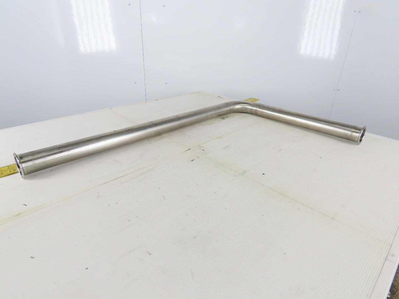 2" Stainless Steel Sanitary Extended 90° Elbow