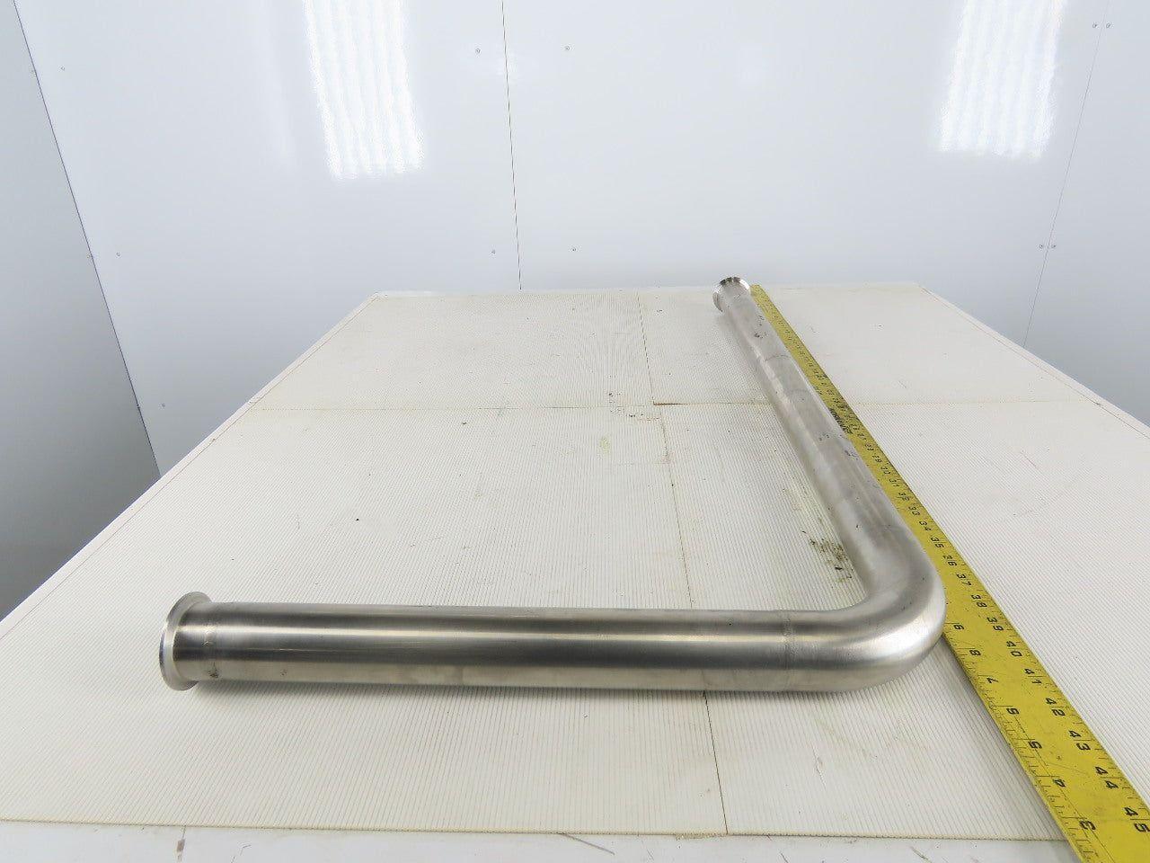 2" Stainless Steel Sanitary Extended 90° Elbow