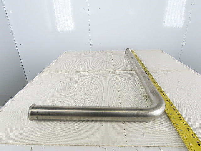 2" Stainless Steel Sanitary Extended 90° Elbow
