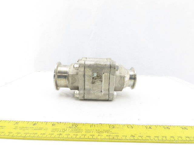 2" To 1-1/2" Stainless Steel Sanitary Ball Valve Reducer
