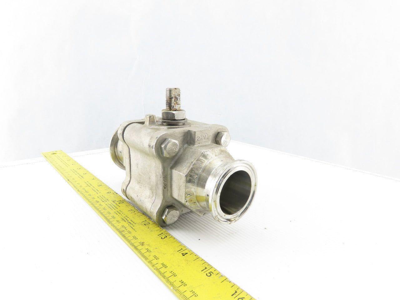 2" To 1-1/2" Stainless Steel Sanitary Ball Valve Reducer