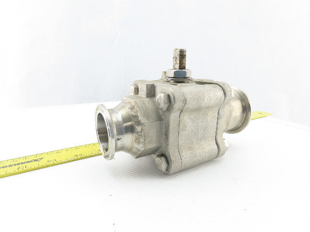 2" To 1-1/2" Stainless Steel Sanitary Ball Valve Reducer