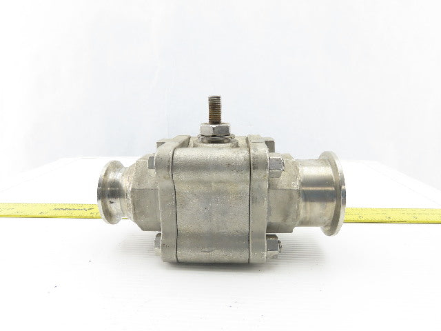 2" To 1-1/2" Stainless Steel Sanitary Ball Valve Reducer