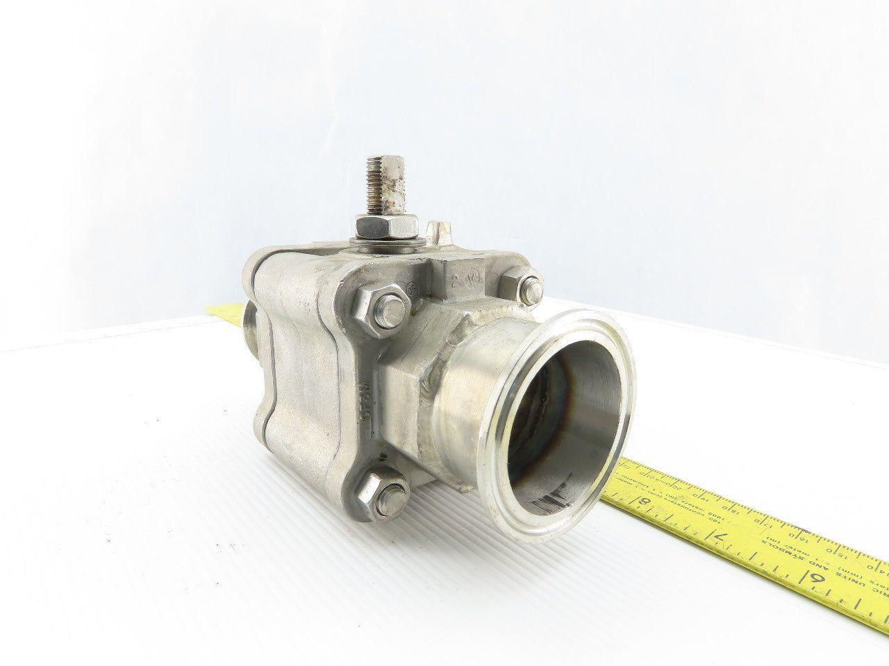 2" To 1-1/2" Stainless Steel Sanitary Ball Valve Reducer