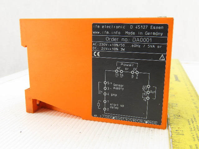 IFM ELECTRONIC DA0001 D 45127 Speed Monitor