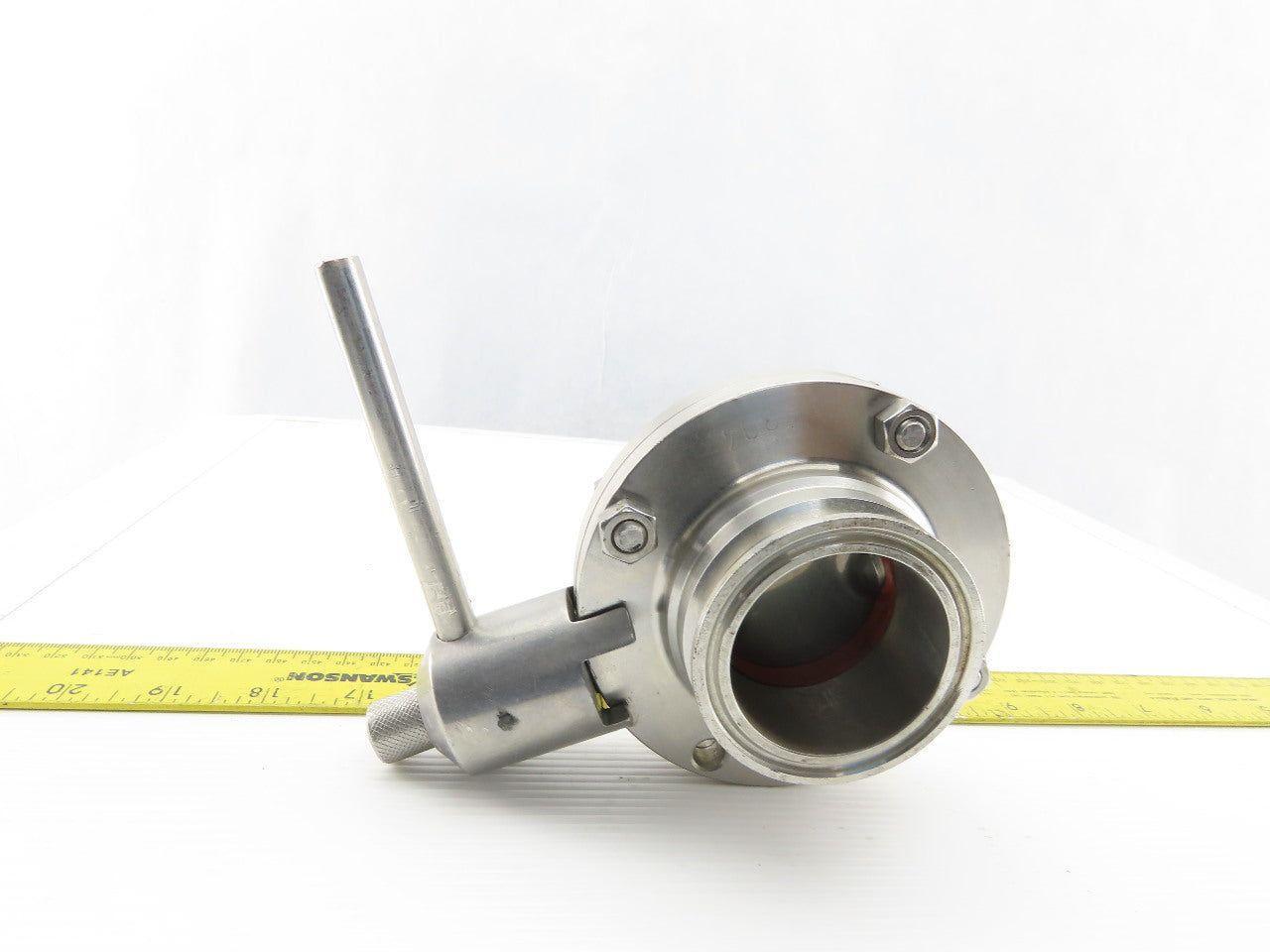 2" Stainless Steel Sanitary Butterfly Valve