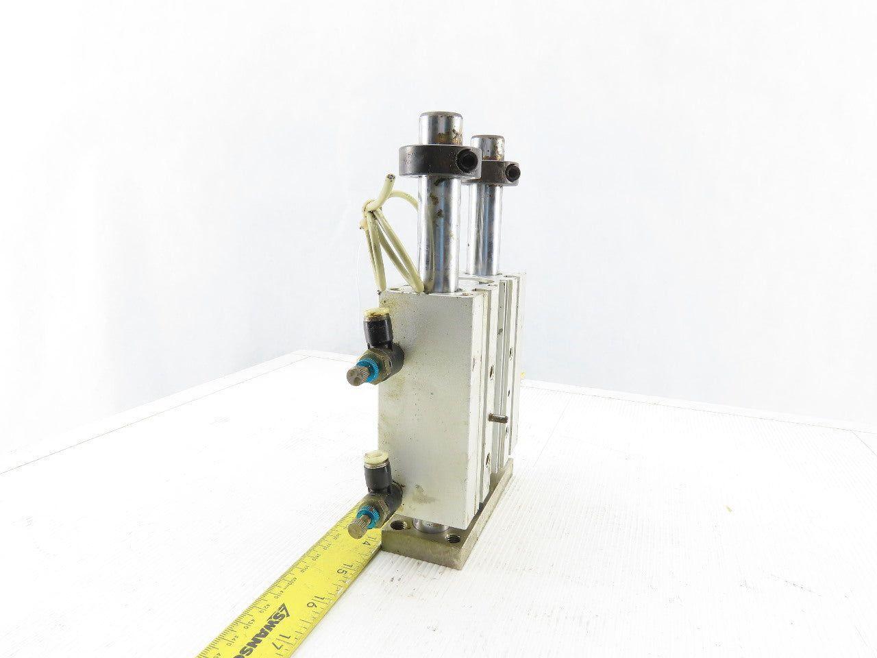 SMC MGPM32-S4663-75 Compact Guide Air Cylinder 3" Stroke