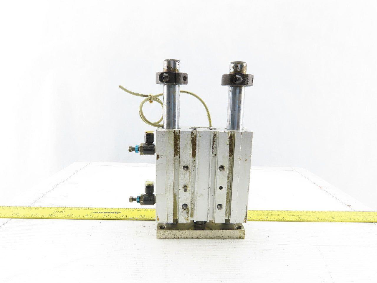 SMC MGPM32-S4663-75 Compact Guide Air Cylinder 3" Stroke