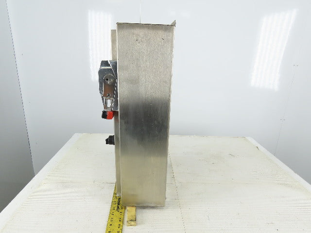 Square D 8538SCW14V81CFF4T 30A 600V 10Hp MAX Stainless Steel Combo Starter