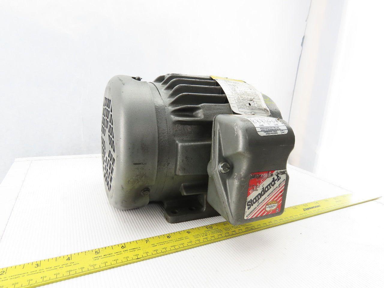 Baldor M3582T 1Hp AC Electric Motor 230/460V 1140RPM 145T Frame