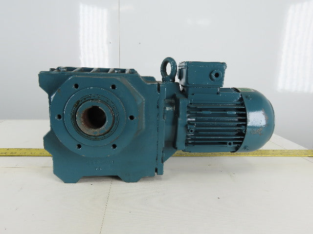 BAUER 1Hp Gear Motor Hollow Thru Shaft 230/460V 3Ph 11.5 RPM {bs30-84}/d08ma4/am