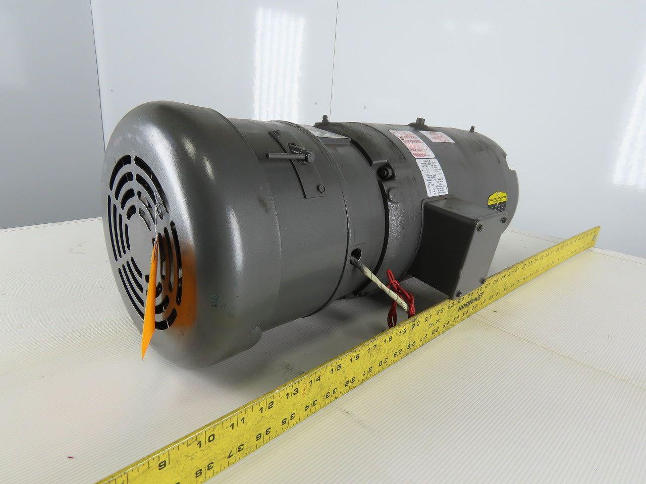 Baldor 5/2-1/2Hp Electric Motor 460V 1725/850RPM 215TC Stearns1087021Y0EQF Brake