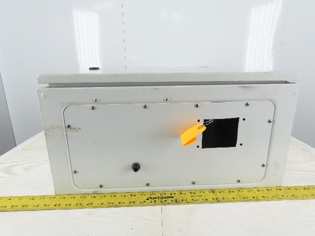 Schneider NSYS3D6630P 600mmx600mmx300mm Electrical Enclosure Hinged W/Back Plate