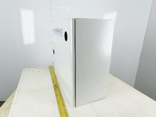 Schneider NSYS3D6630P 600mmx600mmx300mm Electrical Enclosure Hinged W/Back Plate