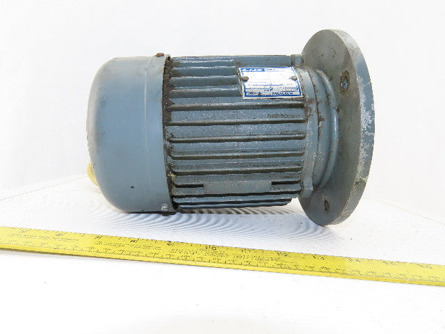 LNS 1.10kW 3470RPM 3Ph 220/460V 50/60Hz C-Face Motor