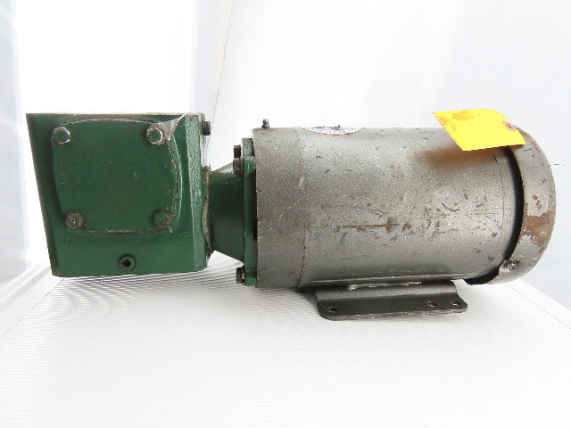 Baldor CM3554T 1/2Hp Gear Motor 208-230/460V 3Ph 10:1 Ratio 7/8" Shaft 174RPM