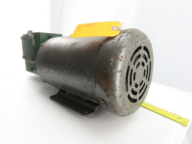 Baldor CM3554T 1/2Hp Gear Motor 208-230/460V 3Ph 10:1 Ratio 7/8" Shaft 174RPM