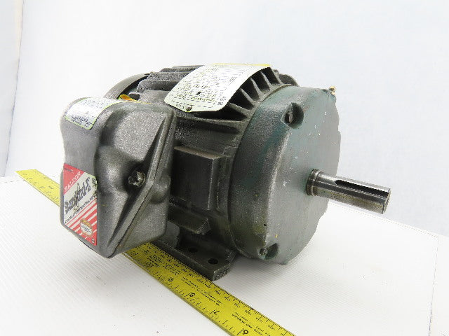 Baldor M3583T 1-1/2Hp Electric Motor 230/460V 3Ph 143T Frame 3450 RPM