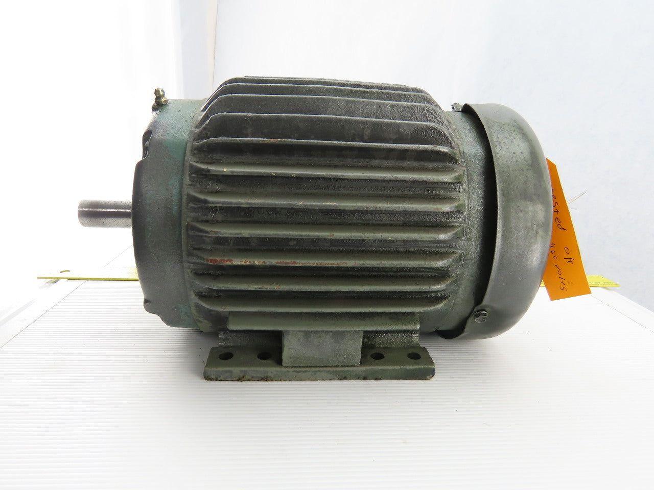Baldor M3583T 1-1/2Hp Electric Motor 230/460V 3Ph 143T Frame 3450 RPM