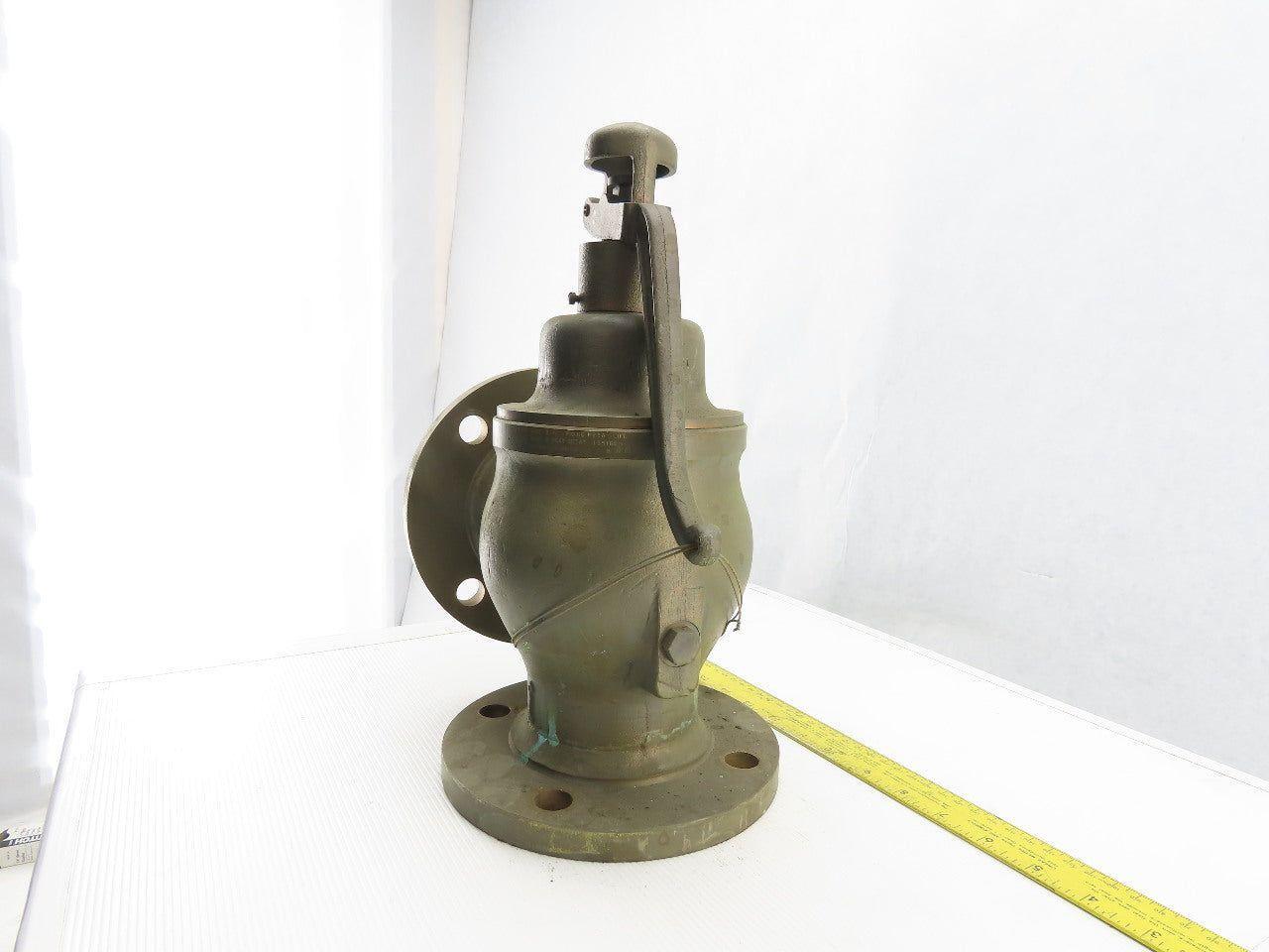 Kunkle Fig.M23A Safety Relive Valve 3" Flanged or NPT 135LBS 2267CFM