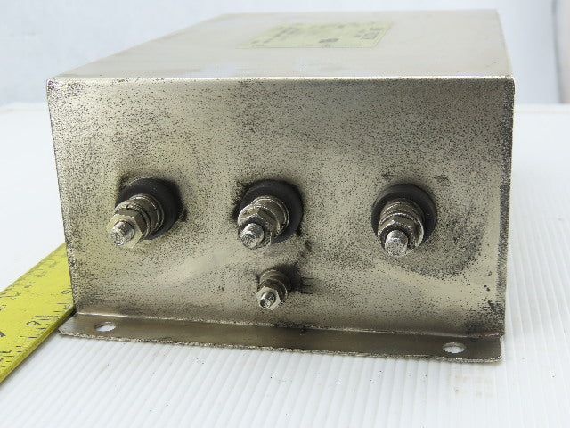 Soshin NF3050A-Z EMI Filter 3 Phase 3 Wire 50 A 250VAC 50/60Hz
