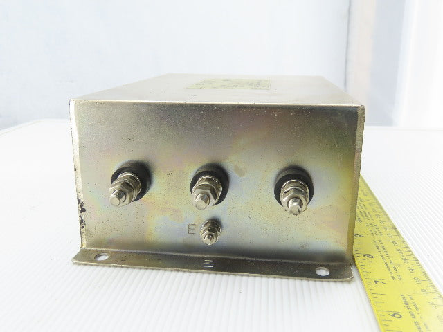 Soshin NF3050A-Z EMI Filter 3 Phase 3 Wire 50 A 250VAC 50/60Hz