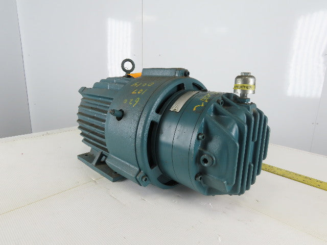 US Motors G47460W11W267R020F 3HP 460V 3Ph Wet Brake Electric Motor 215 1177RPM