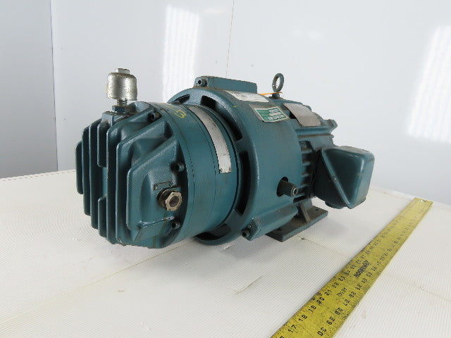 US Motors G47460W11W267R020F 3HP 460V 3Ph Wet Brake Electric Motor 215 1177RPM