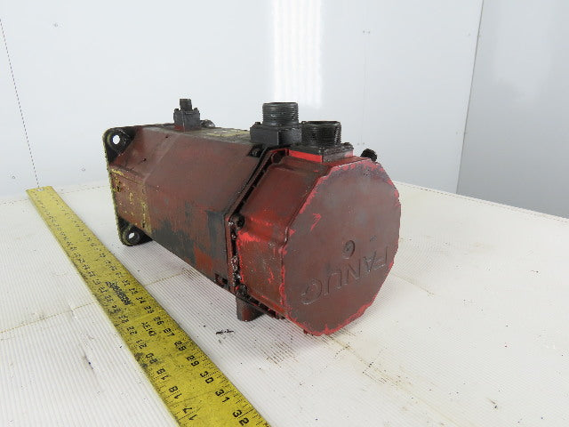 Fanuc A06B-0501-B755 Model 10 1.4kW 2000 RPM 144V 200Hz AC Servo Motor