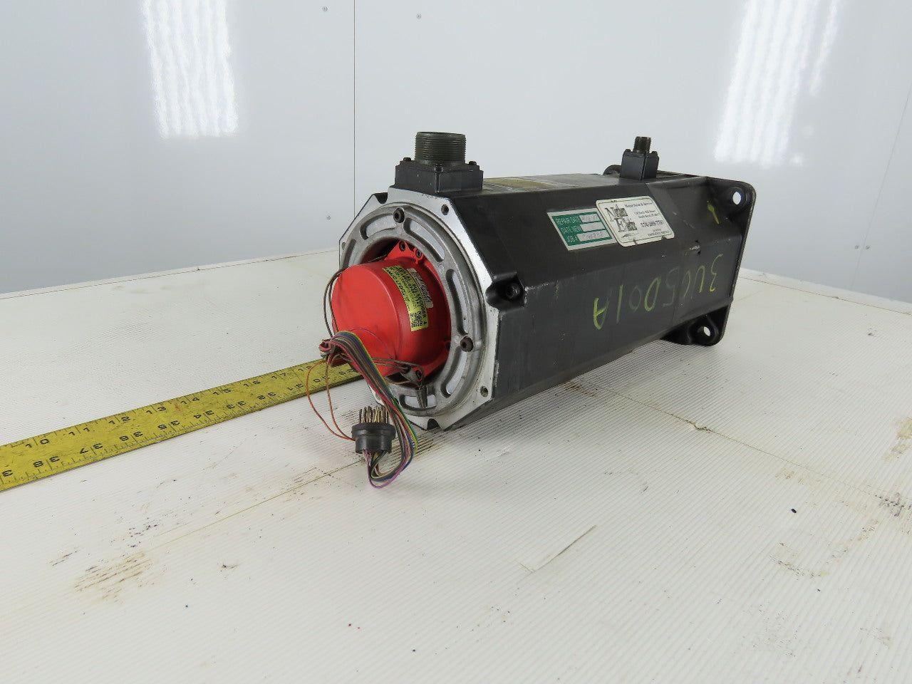 Fanuc A06B-0502-B755 Model 20S 2000 RPM 146V AC Servo Motor