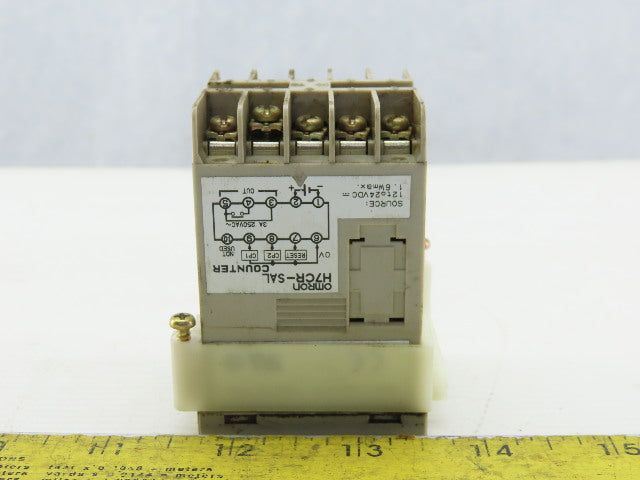 Omron H7CR-SAL Digital Counter 12-24VDC 1.6W